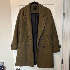 Dynamite Double-Breasted Pea Coat